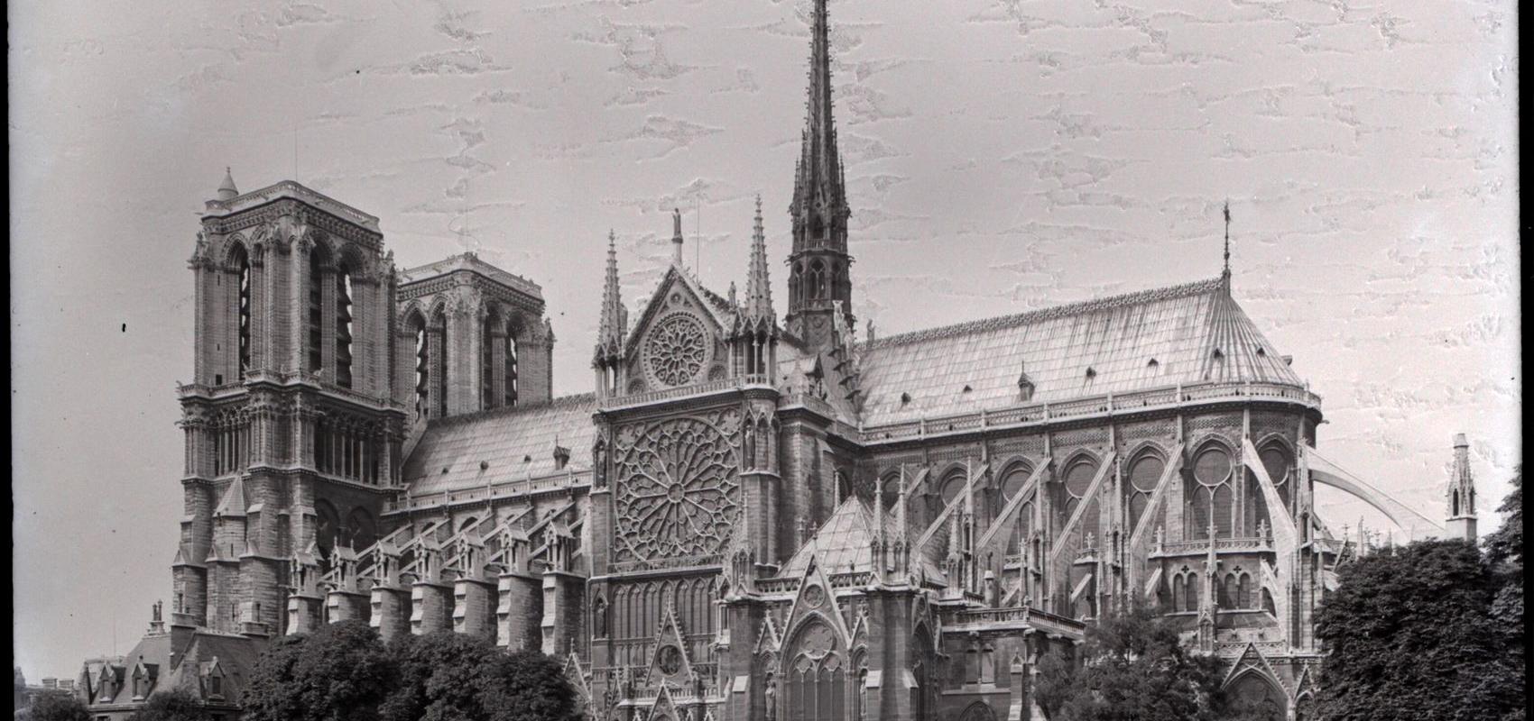 Cathédrale Notre-Dame de Paris - 1939 - Marcel Maillard, photographe