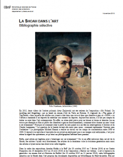 La Shoah dans l’art (FR - PDF - 266.45 Ko)